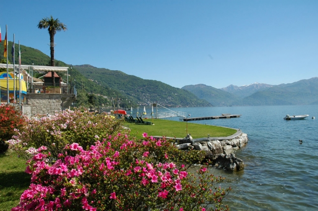 Navegación en el lago 